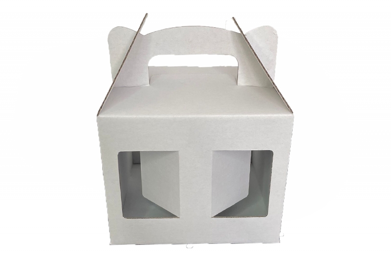 Dárková krabička na 4 sklenice (150x135x120mm)